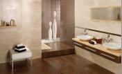 Kursal Beige & Moka Bathroom Tiles